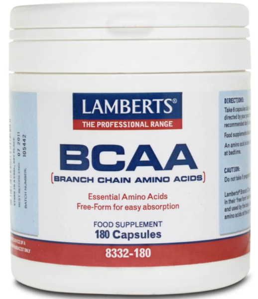 Lamberts BCAA (Branch Chain Amino Acids) 180 caps
