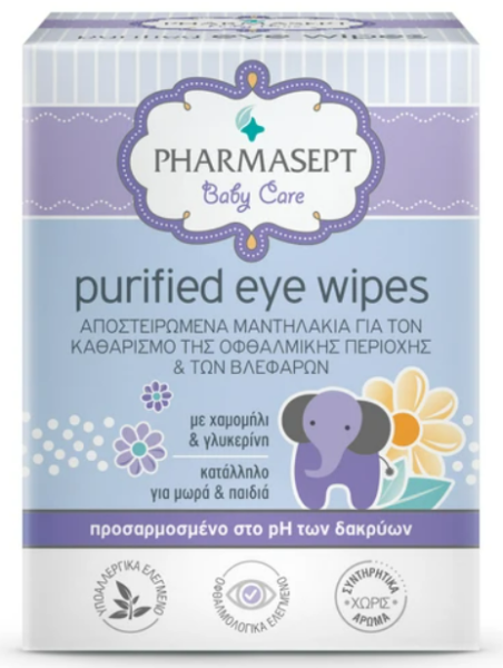 Pharmasept Baby Care Purified Eye Wipes