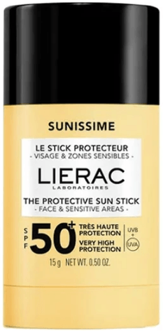 Lierac Sunissime SPF50+ Sun Stick 15 g Стик за лице и чувствителни зони с много висока защита