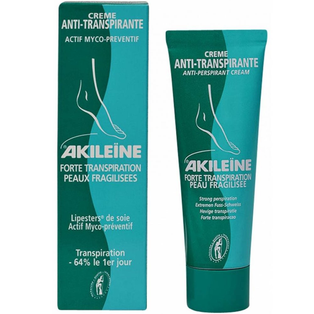 Akileine AntiPerspirant Foot Cream 50ml