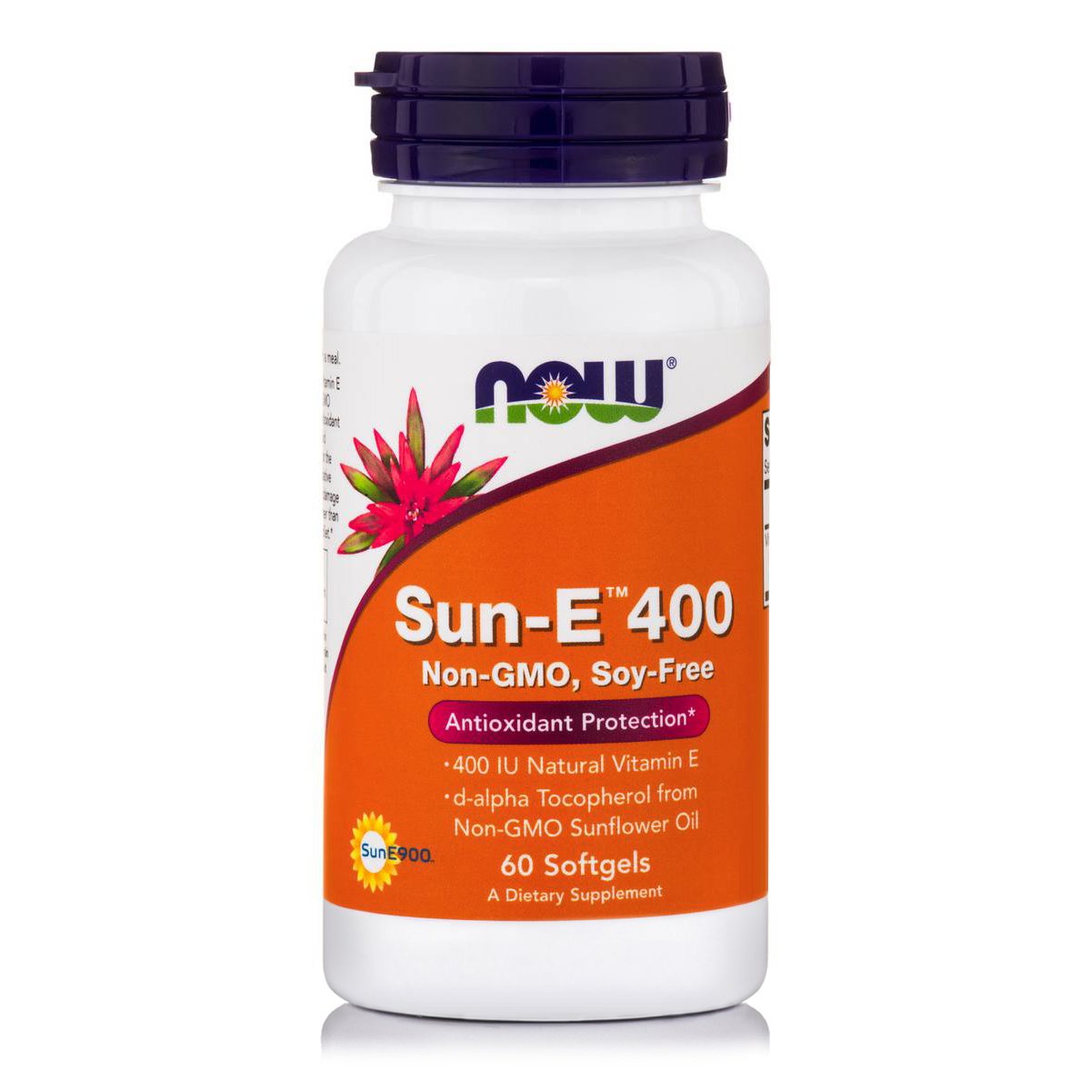 Now Foods Sun-E 400 Хранителна добавка Витамин Е от слънчогледово масло ...